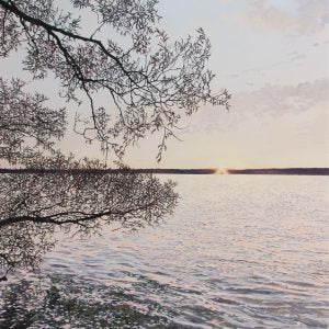 Coucher de soleil on Consecon Lake(Prince Edward County, ON) (Julie Desmarais)