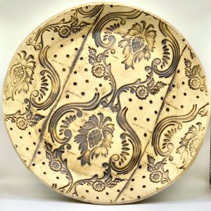 Large platter (Beyond Pottery Inc Multidisciplinary Art Studio)