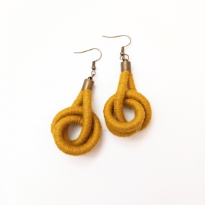 Wrap Knot Earrings (Dafna Lifshitz)