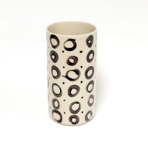 MEDITATIONS ON AN IMPERFECT CIRCLE VASE by CAROLINE YU (Toronto Potters)