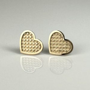Heart earrings (Rana Mireskandari)