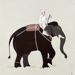 Elephant and his Mahout (Anu Kalra)