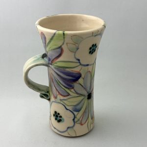FLORAL  MUG by Susan Card (Toronto Potters)