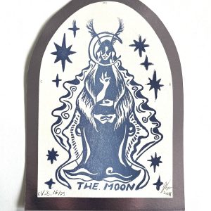 The Moon by Jacqui Mason (S.A.I.L.  Student Art Innovation Lab)