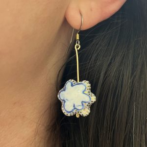 Cloud Puff Earrings (Beyond Pottery Inc Multidisciplinary Art Studio)