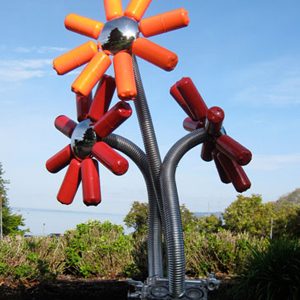 hot metal flowers (ronald simmer)