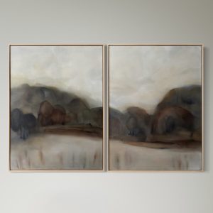 Somewhere Near / Somewhere Else (diptych) (Susie Lee)