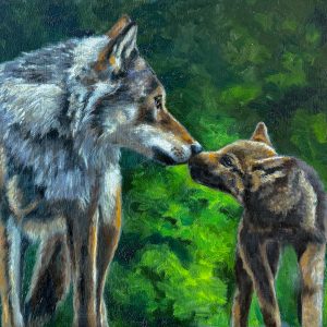 Wolf and Pup (Robyn Scott)