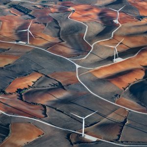 Fallow Fields (Wind Power, Fall) (Carolyn Cheng)