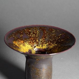 Gold dust in my Tenmoku vase (Sheryl Ebon Martinez)