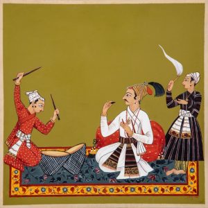 Hill Chieftain And His Drummer (Anu Kalra)