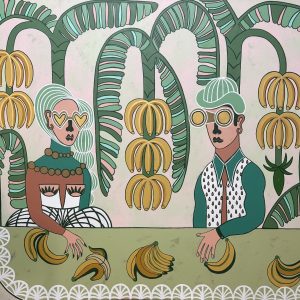 Love at a banana plantation (Diana Rosa)