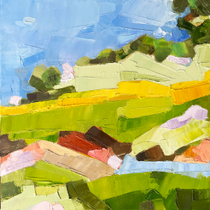 Alpine Trail, 12x12 in (Daria Gavrilina)