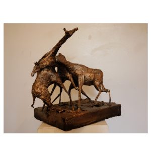 Three Giraffes by Bill Odowori (Amazing Moss Park Art Collective)