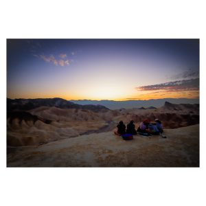 Sunset at Zabriskie Point (Amazing Moss Park Art Collective)