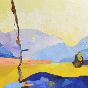 Alpine Journey, 36X48 in (Daria Gavrilina)