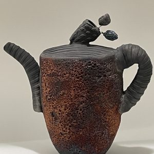 Texture sculpture teapot (Shu-Chen Cheng)