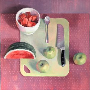 Watermelon & Green Apples II (Esther Slevinsky)