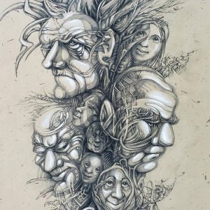 Brueghel Faces (Dina Belaia)