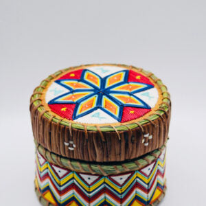 Mi’kmaq Quillbox by Melissa Peter-Paul (Melissa Peter-Paul)
