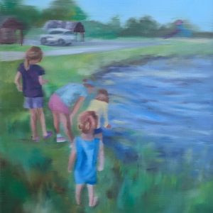 Playing by the Pond #2 (Shannon Dickie)