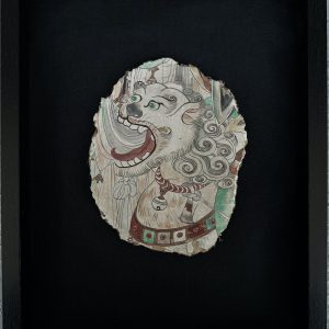 The Lion of Manjushri Transformation 文殊经变之狮子 (Yu Ding)