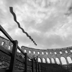 Flight over the Pula Arena (Raghuvamsh Chavali)