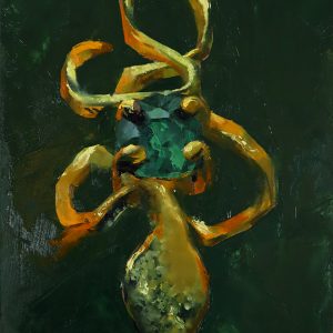 Emerald Snake Artifact (Olivia Hamza)