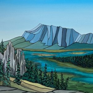 Afternoon Banff Hoodoos (BJ Sosa)