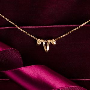 Dainty Whirl Pendant - Yellow Gold-Filled (Amanda Henderson)