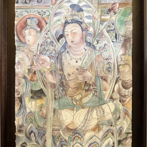 Guanyin Listening to the Dharma 观音听法图 (Yu Ding)