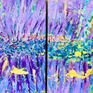 Untiled diptych - work number 1125 (Gurdeep Singh)
