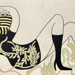 Lady and the vine (Diana Rosa)