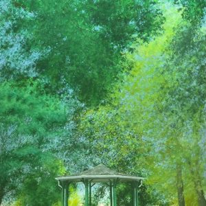 Lakeside Gazebo In Early Autumn (Adam Chemille)