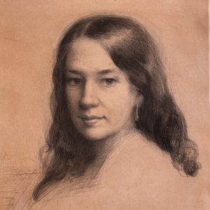 Selfie in charcoal (Tanyss Horsley)