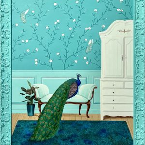 Teal Peacock Room (Marica Villeneuve)