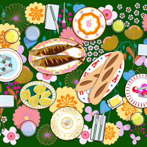 Mackerel and fennel (Kit Li)