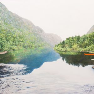 Montagnes, rivière et brume (Parc National de la Jacques-Cartier, QC) (Julie Desmarais)