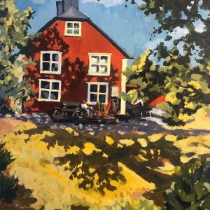 A Swedish Garden in Mid-Summer (Harriet Liu)