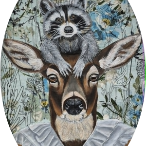 Deer and Raccoon (Tara Walkey)