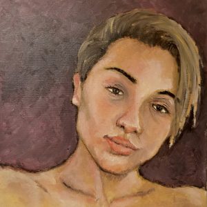 Untitled Portrait by Ryan O'Neil (Amazing Moss Park Art Collective)