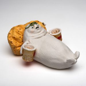 POPCORN SEAL by PEIDI WANG (Toronto Potters)