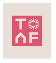 Pink TOAF logo Tote bag